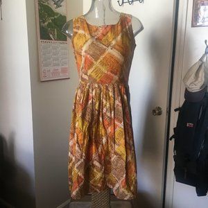 Vintage 50s dress XS